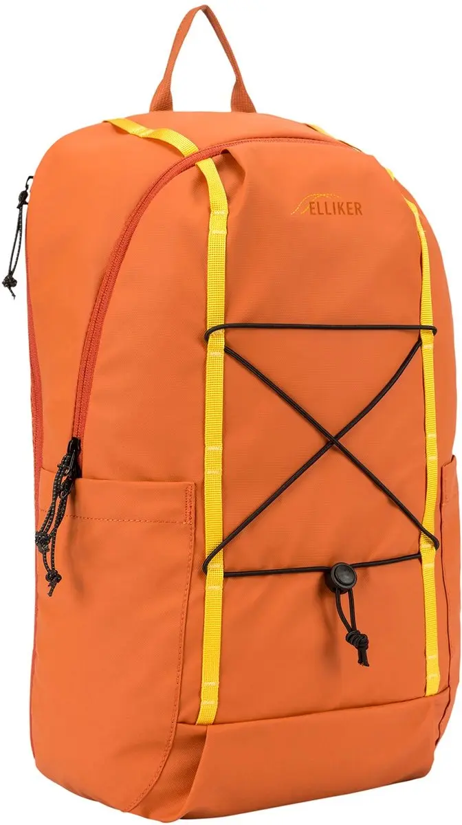 Elliker Keswick Zip Top Backpack 22L - Oranje - afbeelding 6 van 6