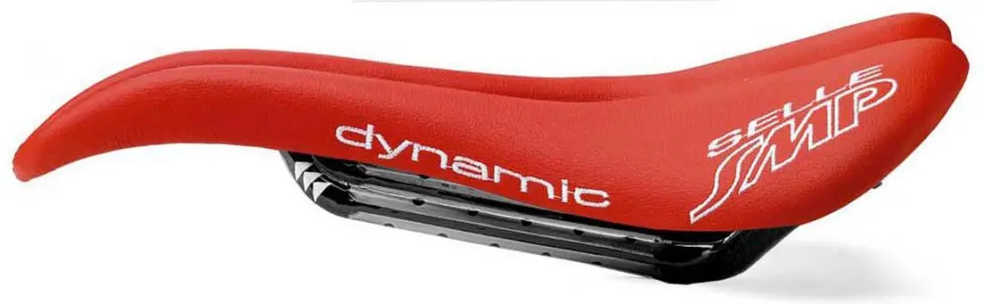 Selle Smp Dynamic Carbon Zadel Rood 138 mm Man