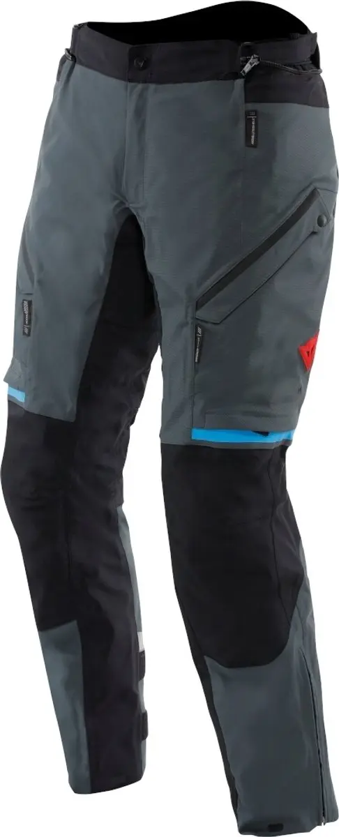 Dainese Mangen Absøluteshell™ Pro Waterdichte Ebony Zwart Textiele Motorbroek