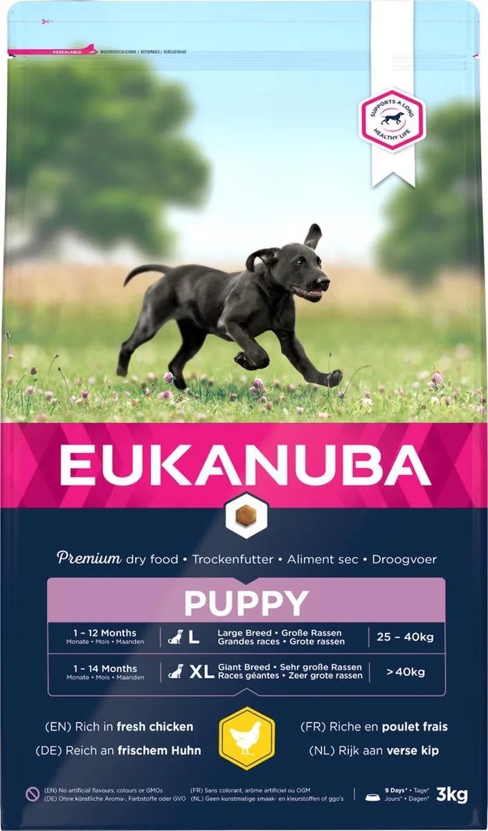 Eukanuba Growing Puppy Large Breed Kip - 3 kg - afbeelding 5 van 6