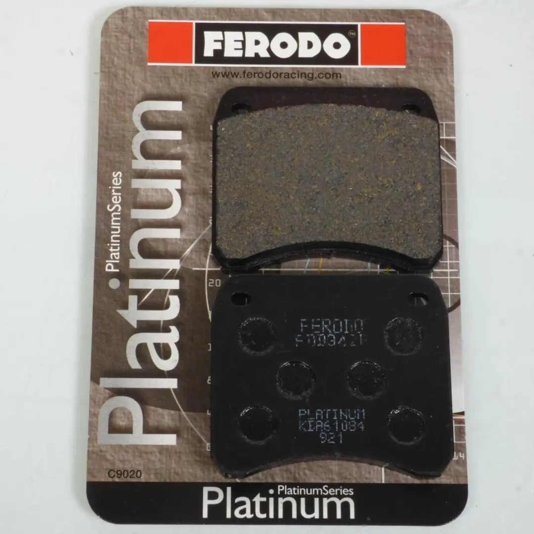 Plaquette de frein Ferodo pour Moto Triumph 750 TIGER TR 7V 1976 à 1981 AR Neuf