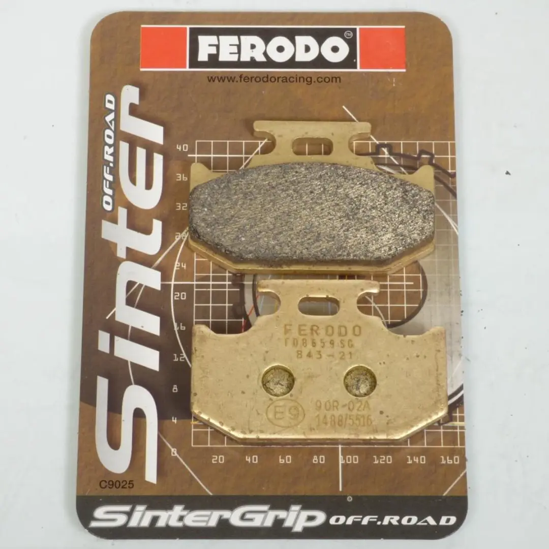 ferodo remblokje voor motor yamaha 250 yz 1990 tot 1997 ar nieuw