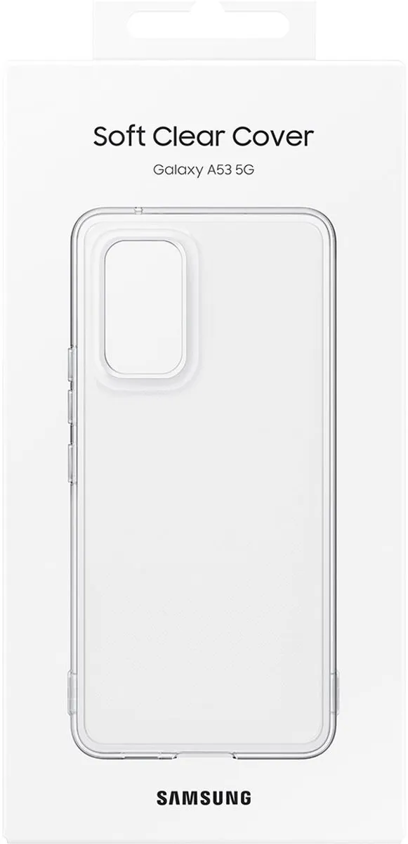 Samsung Galaxy A53 Soft Clear Hoesje EF-QA536TTEGWW - Transparant