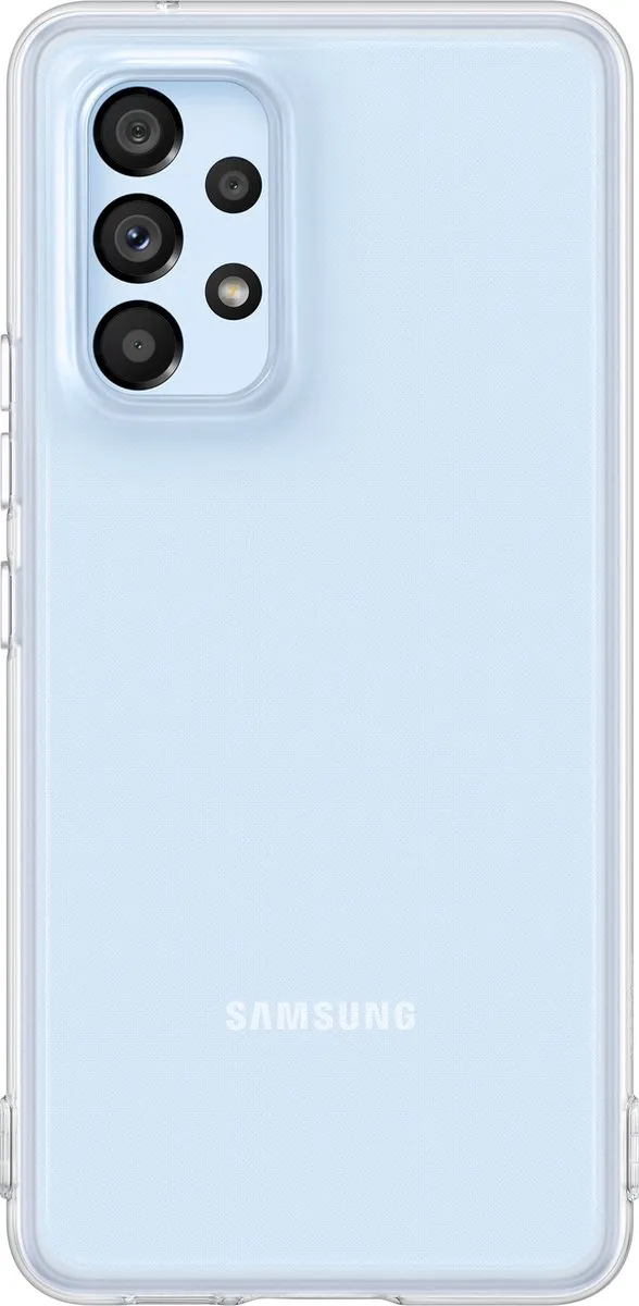 Samsung Galaxy A53 Soft Clear Hoesje EF-QA536TTEGWW - Transparant