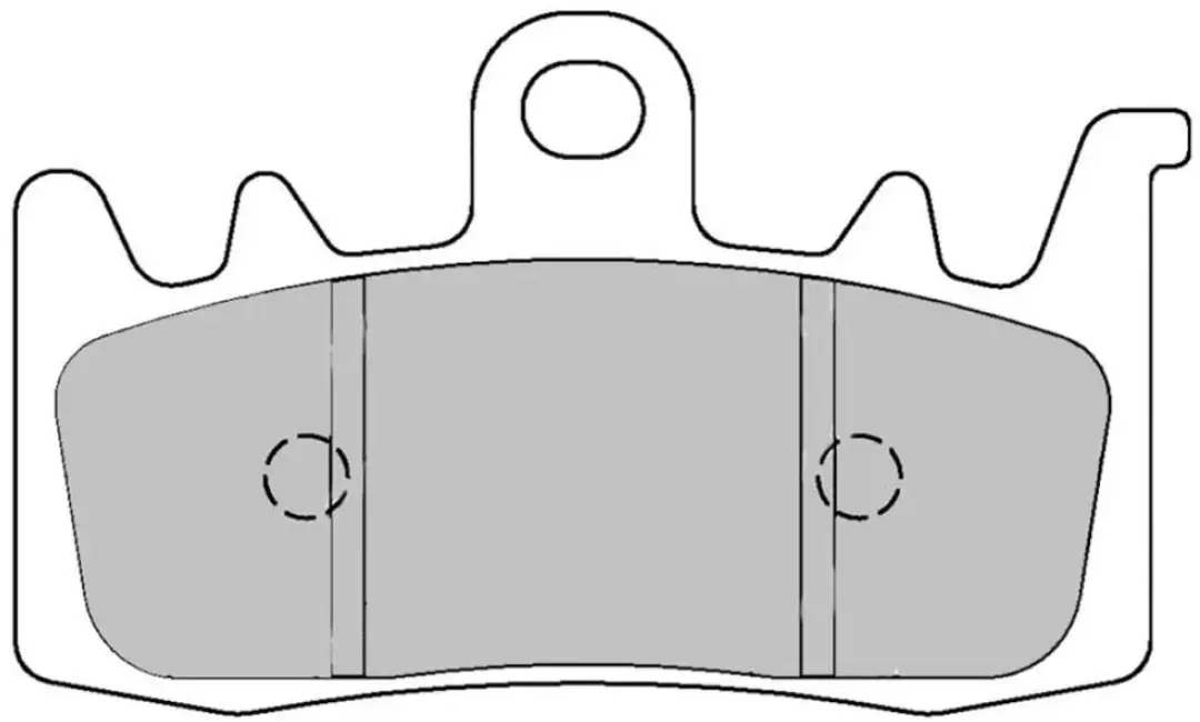 Ferodo Fdb2265st Gesinterde Remblokken Zilver