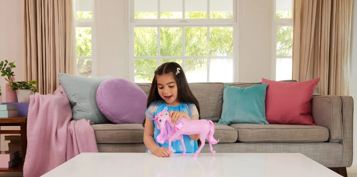 Barbie Eenhoorn JCP78 - Multicolor