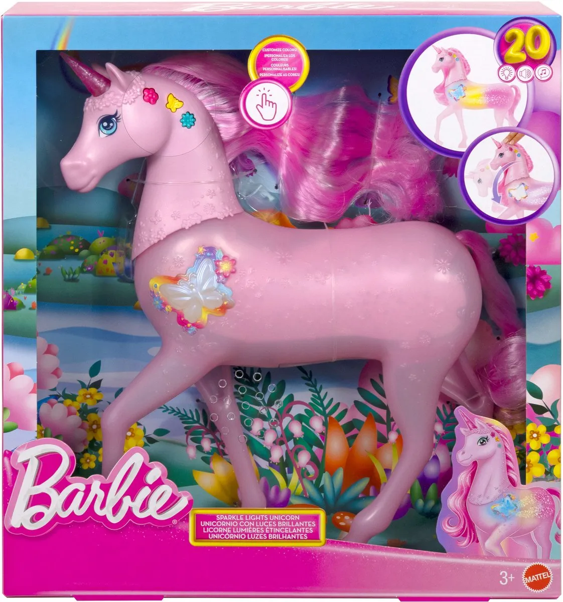 Barbie Eenhoorn JCP78 - Multicolor
