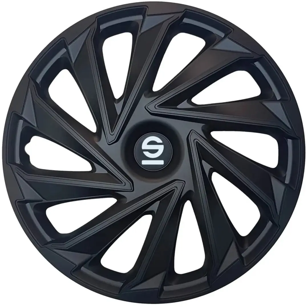 Sparco Wieldoppen Varese 14 inch Zwart