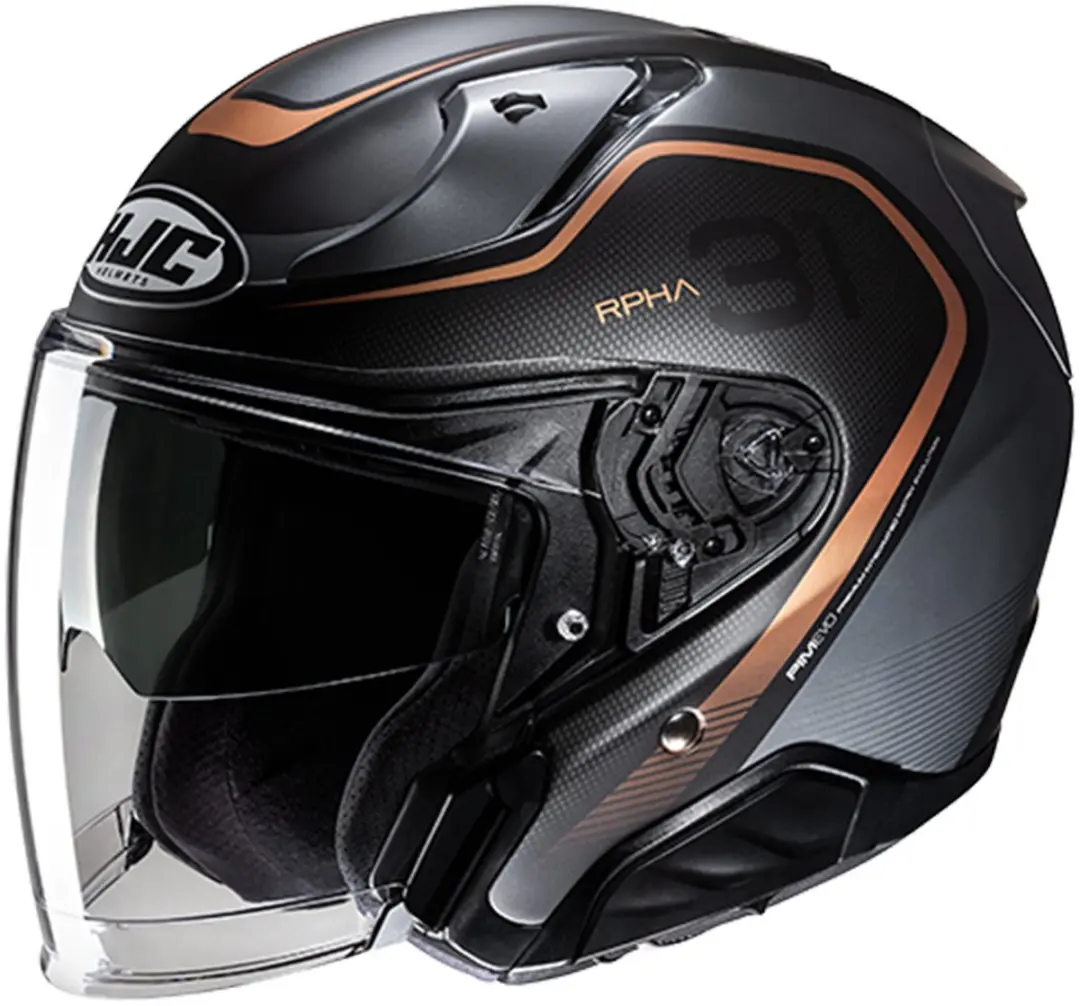 HJC RPHA 31 Kouv Zwart Brons Jethelm