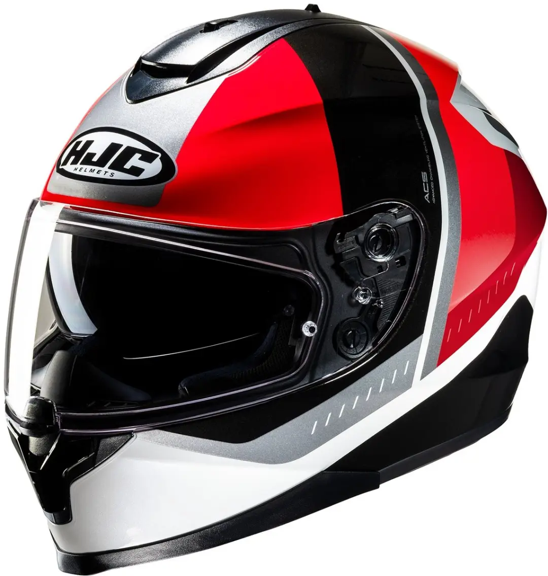 HJC C70N Alia Zwart Rood Integraalhelm
