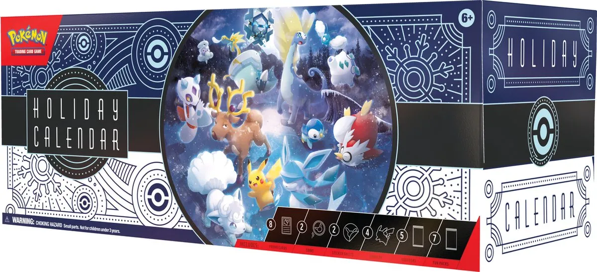 Pokémon Holiday Adventkalender 2023 - Pokémon Kaarten - afbeelding 3 van 6