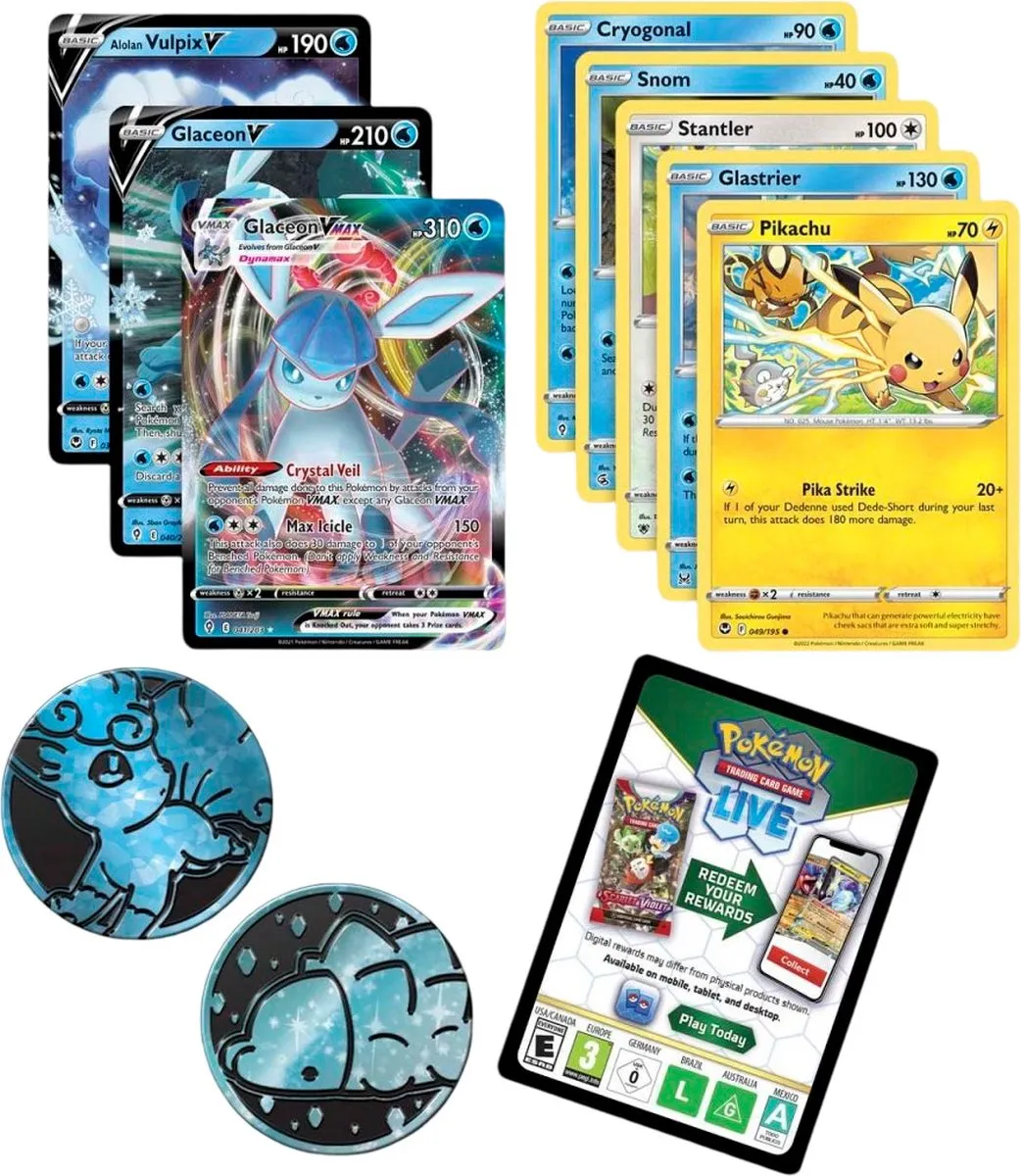 Pokémon Holiday Adventkalender 2023 - Pokémon Kaarten - afbeelding 6 van 6
