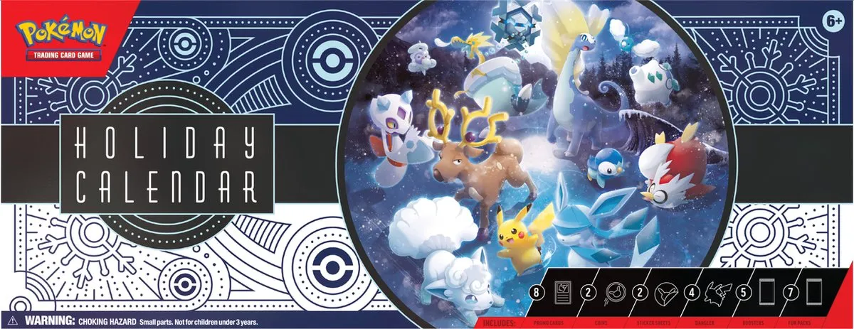 Pokémon Holiday Adventkalender 2023 - Pokémon Kaarten - afbeelding 2 van 6