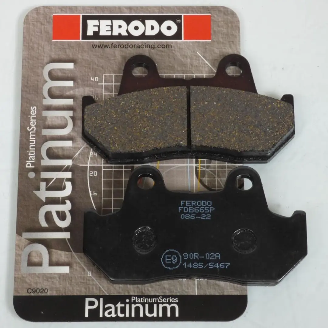 ferodo remblokje voor motor honda 750 shadow 1987 rc29 / av nieuw