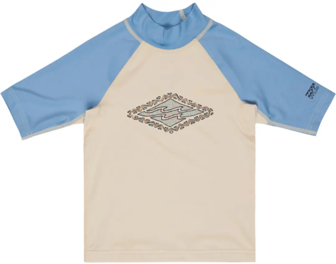2026 Billabong Junior Waves Lycra-hemd Met Korte Mouwen