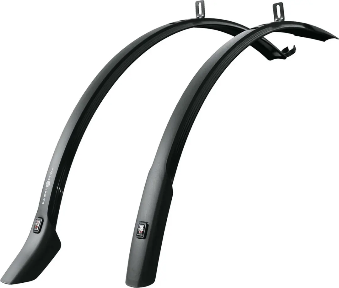 Spatbordset 28 sks velo urban pvc 42mm zw