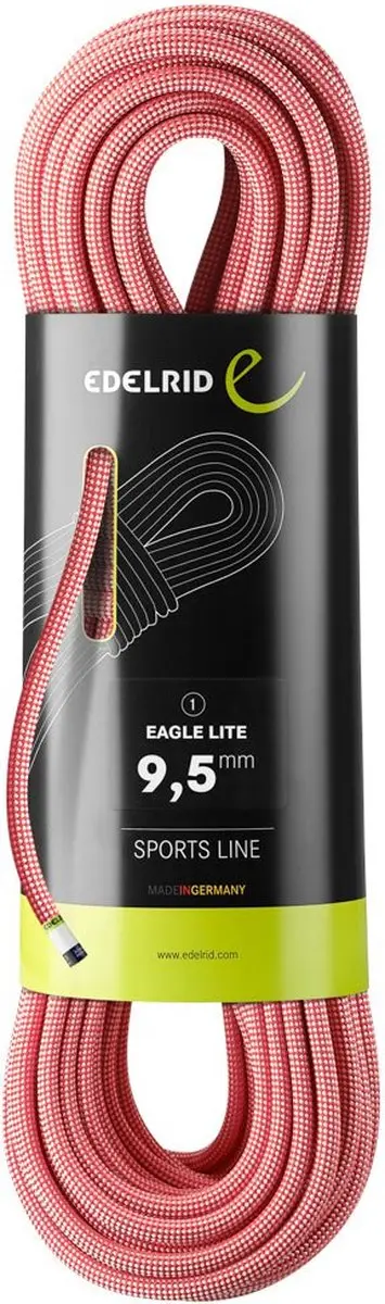 Edelrid Eagle Lite 9.5 Mm Touw Rood 50 m
