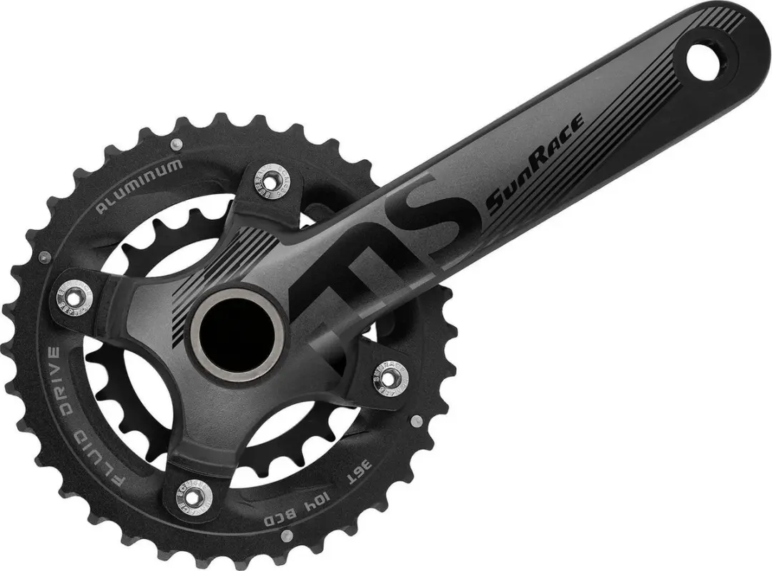 Sunrace Crankstel Set Fcms66 22-36t 175 Mm Zwart/zilver