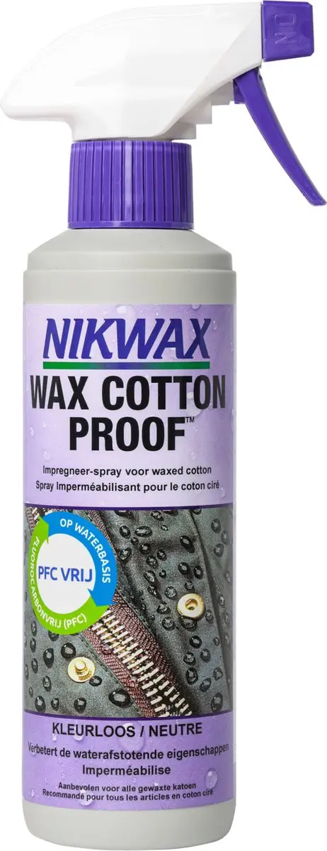 Nikwax Wax Cotton Proof Neutraal 300ml - afbeelding 2 van 2