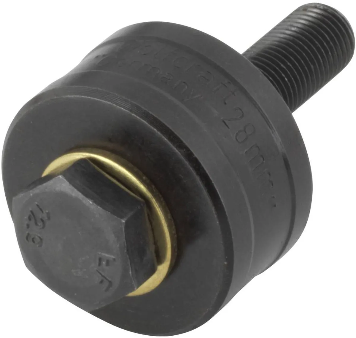 Wolfcraft Gatenpons 28mm - Metaal/Aluminium - 3752000