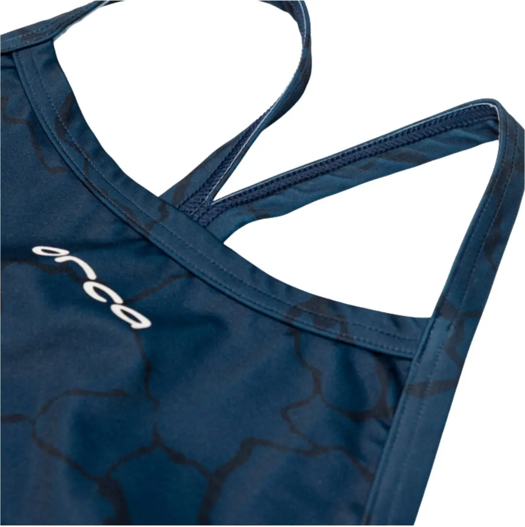 2026 Orca Dames Core One Piece Dunne Band Zwemkleding