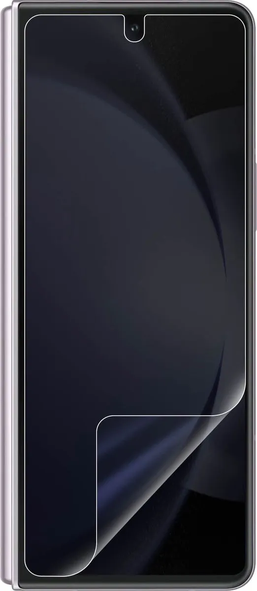 Samsung Galaxy Z Fold5 Front Protection Film - 2 Stuks - Transparant