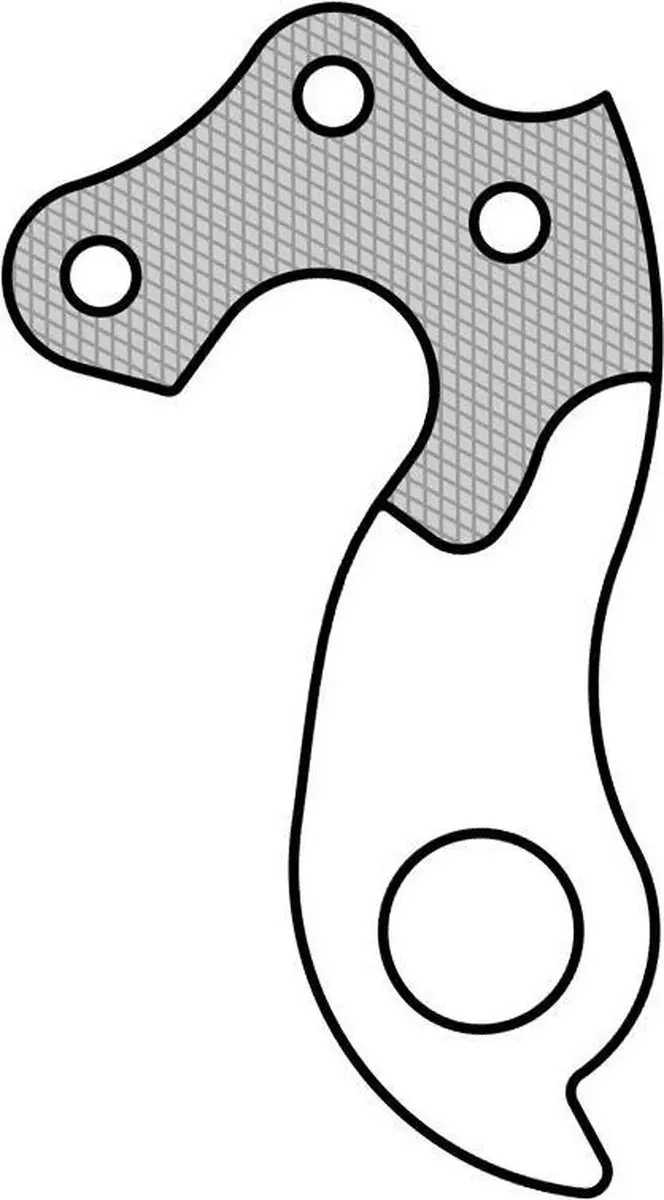 Union Derailleurhanger GH-180 - afbeelding 5 van 6