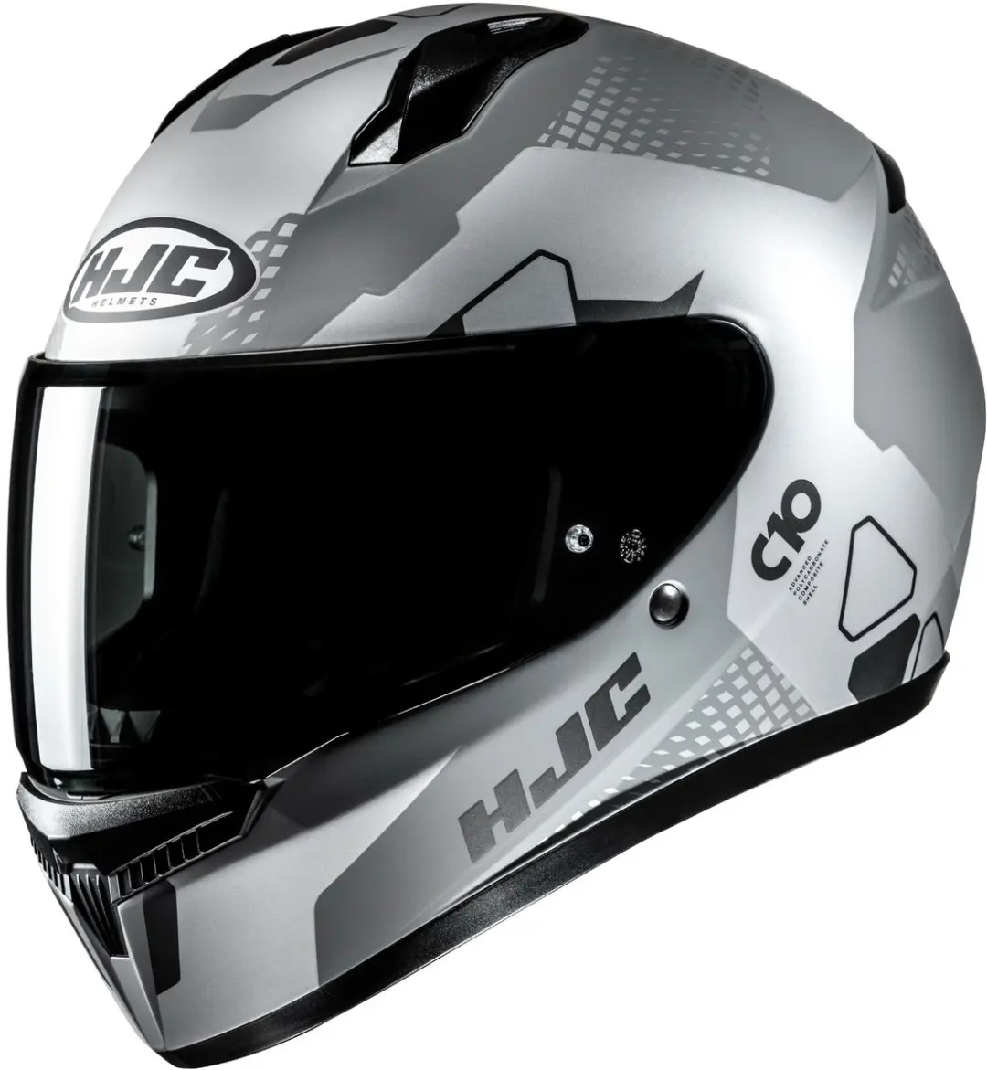 HJC C10 Aspa Zwart Grijs Zilver Integraalhelm