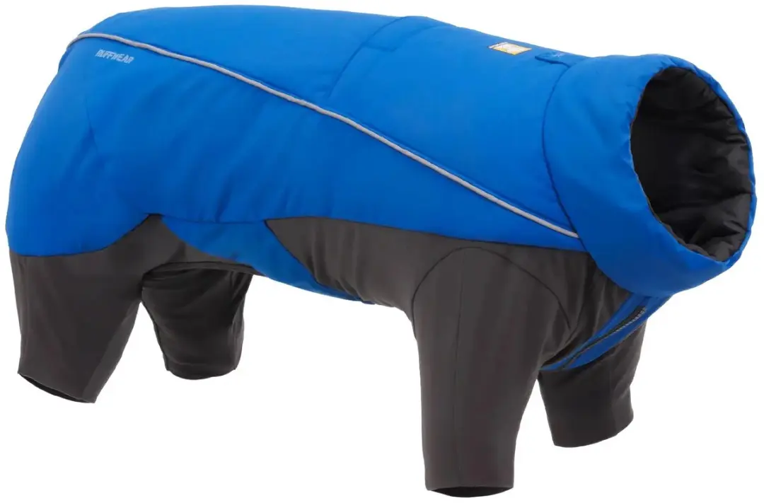 Ruffwear Vert Waterdichte Hondenoverall - Blauw XXS - afbeelding 3 van 4