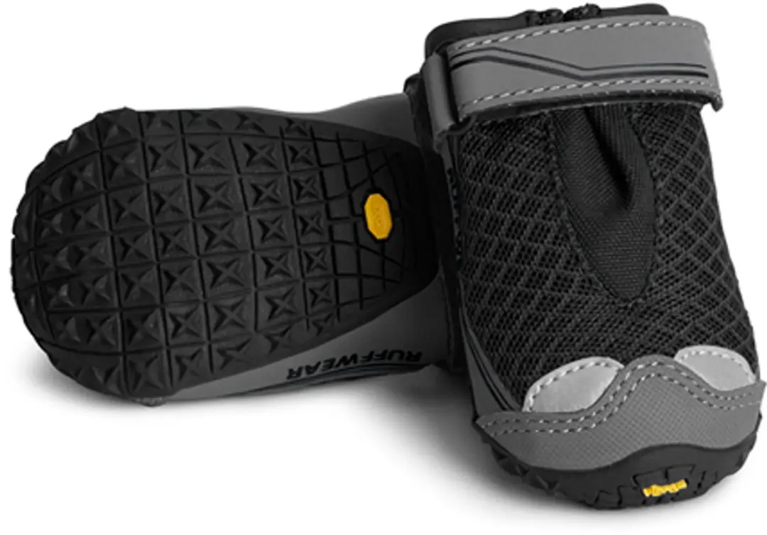 Ruffwear Grip Trex Hondenschoenen M - Obsidian Black - afbeelding 4 van 5