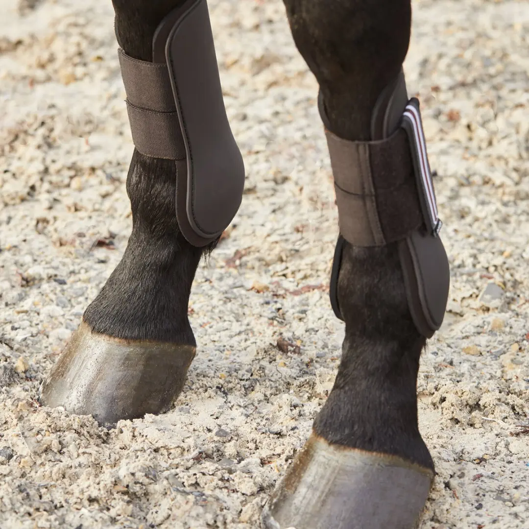 Horze Adepto Peesbeschermers Pony - Dark Brown - afbeelding 6 van 6