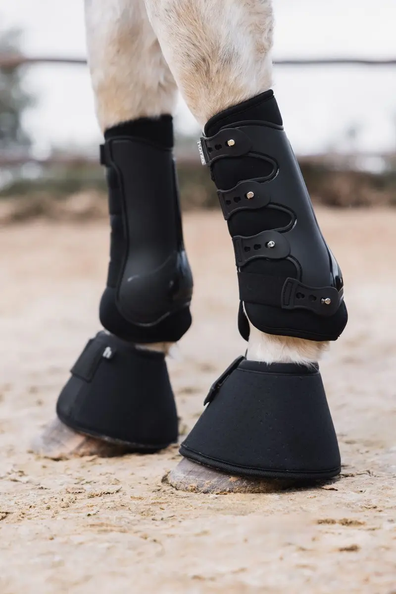 Horze Malmo Combi Beschermers M - Black - afbeelding 3 van 6
