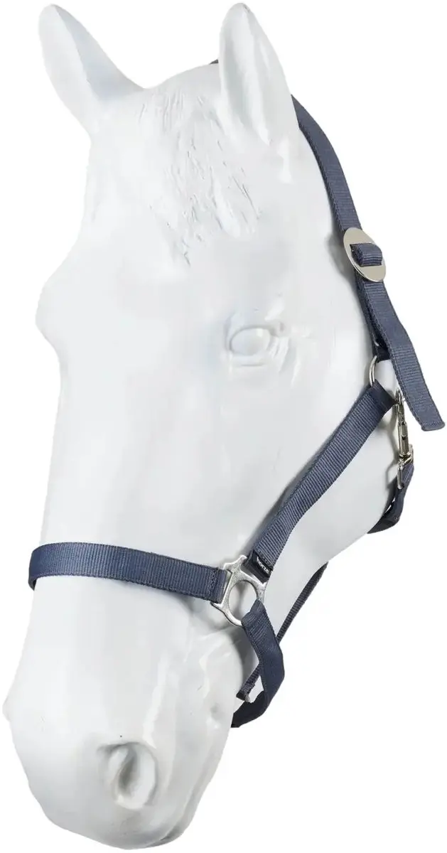 Horze Nylon Halster Cob Odyssey Navy - afbeelding 2 van 6