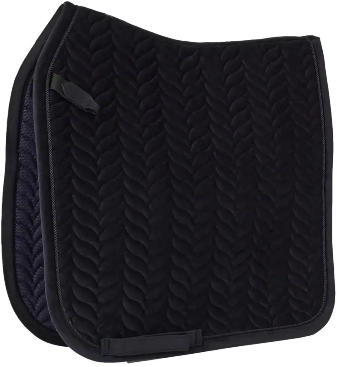Horze Velvet Wave Dressuurmat Full - Odyssey Navy - afbeelding 6 van 6