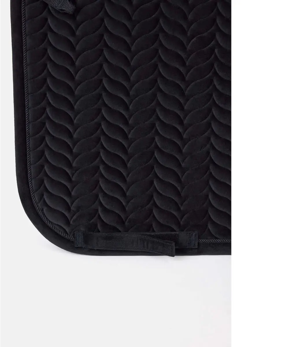 Horze Velvet Wave Dressuurmat Full - Odyssey Navy - afbeelding 4 van 6