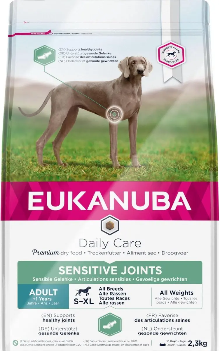 Eukanuba hondenvoer Daily care sensitive joints 2,3KG