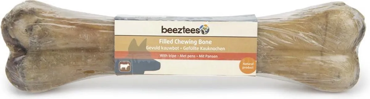Beeztees Gevuld Kauwbot Pens Hondensnack 25 cm