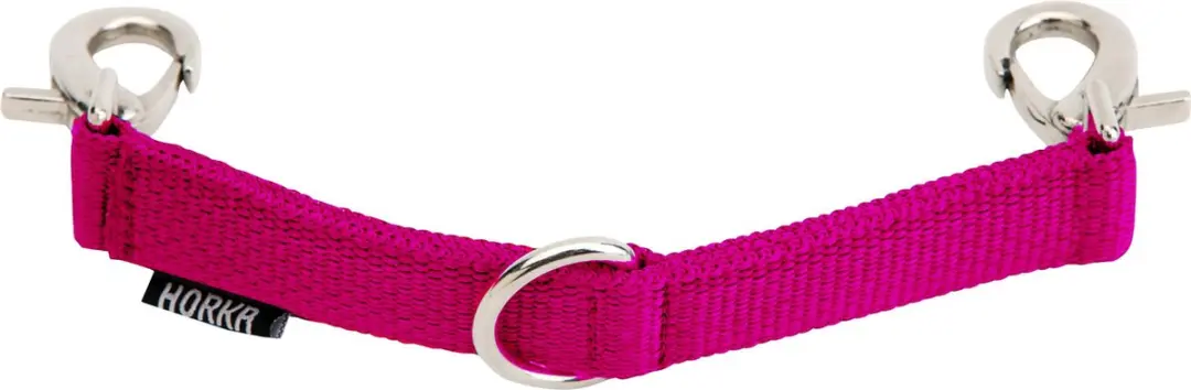 Horka Longeerstuk met D-ring 13 cm Zwart - afbeelding 2 van 3