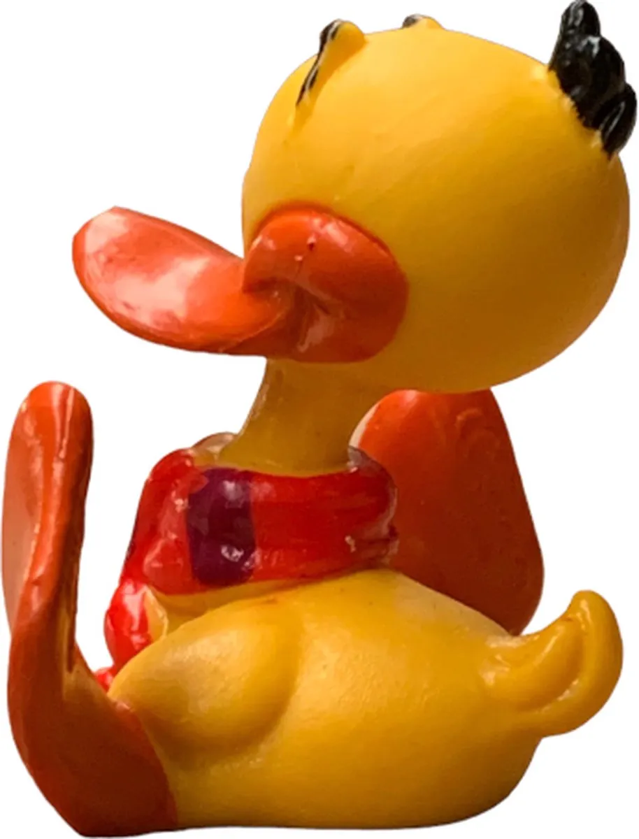 Schleich Alfred Jodokus Kwak Speelfiguur - 6cm - Geel/rood