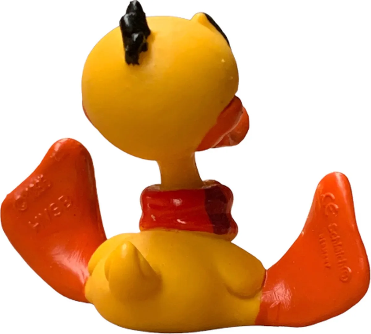 Schleich Alfred Jodokus Kwak Speelfiguur - 6cm - Geel/rood