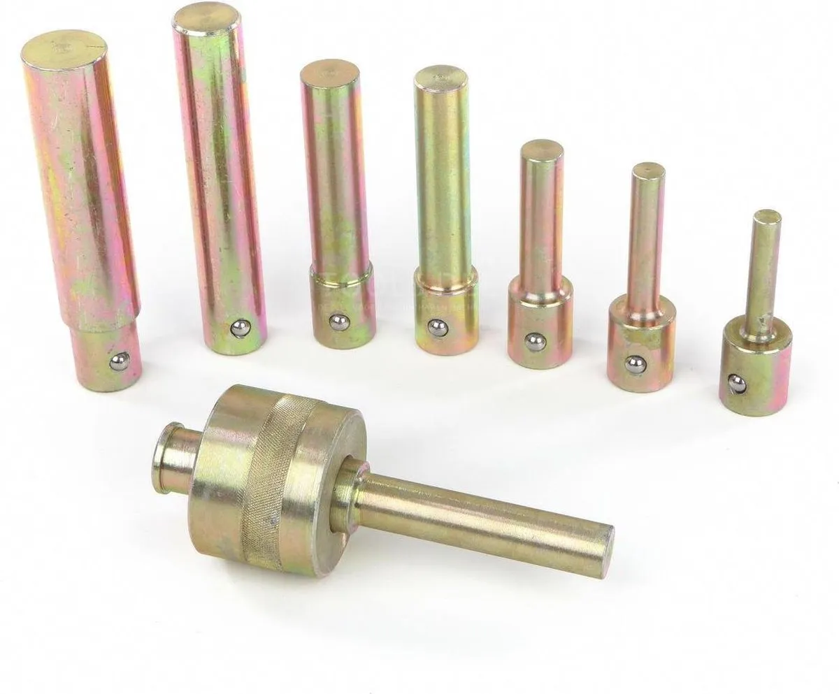 HBM Set Perspennen TBV Raamwerkpers - Metaal 10mm - 8-delig