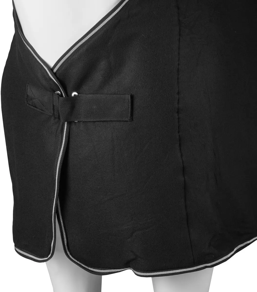 Horka Economy Fleece Cooler 250g 155cm Zwart - afbeelding 2 van 3