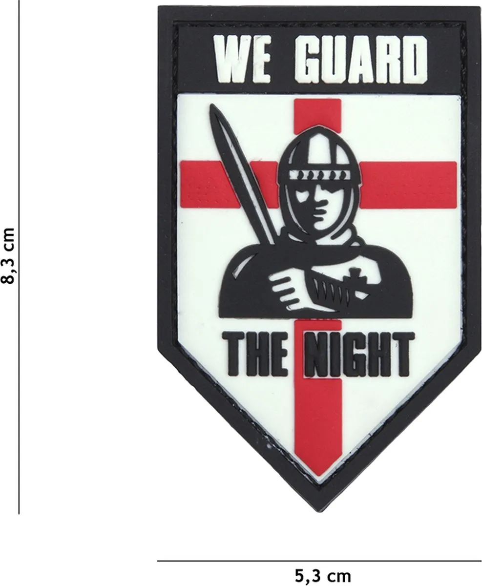 101 Inc Embleem 3D PVC We Guard The Night Wit