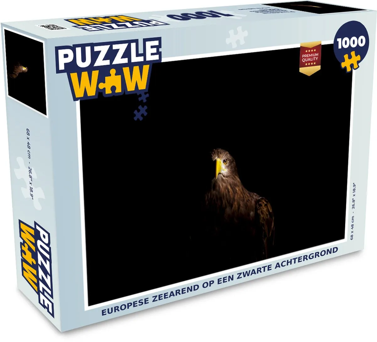 PuzzleWow Legpuzzel Europese Zeearend 1000 Stuks