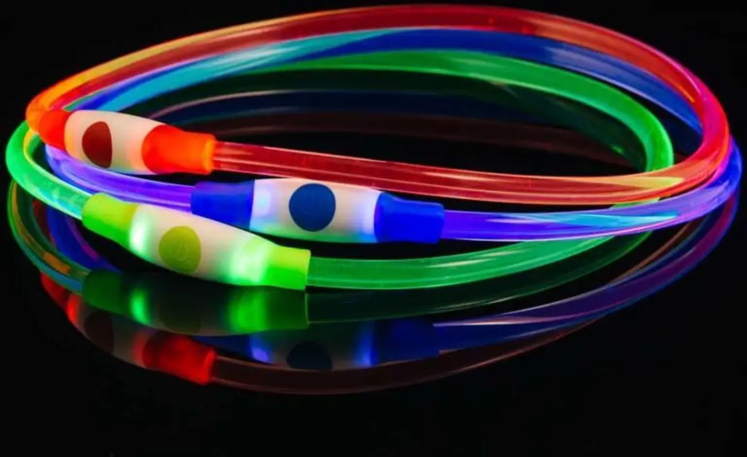 Bee Safe Led Dog Band USB Groen - afbeelding 2 van 6