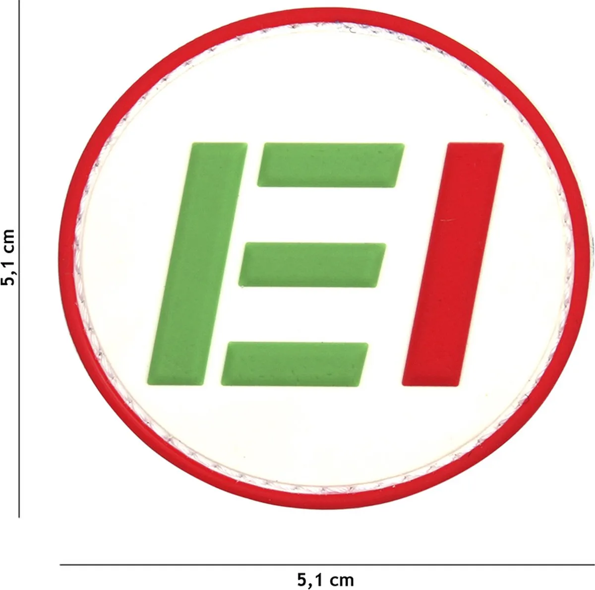 101 Inc Embleem 3D Pvc Esercito Ei Wit