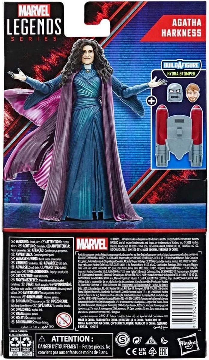 Marvel Legends Agatha Harkness Actiefiguur 15cm - Multicolours - afbeelding 6 van 6
