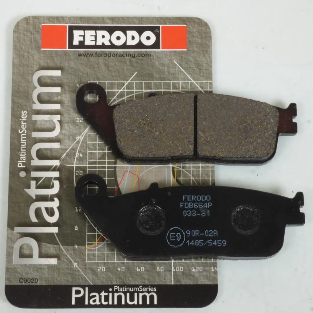 Plaquette de frein Ferodo pour Moto Triumph 900 Legend 1999 à 2001 381 / AV / A