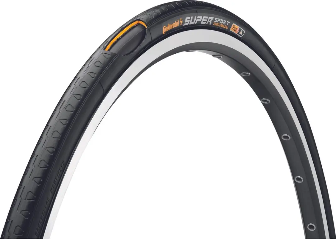 Buitenband 27x1 28-630 continental supersport plus breaker zwart