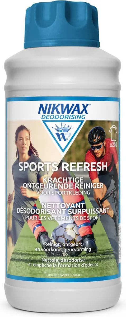 Nikwax Sports Refresh 1L Transparent